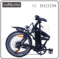 MOTORLIFE EN15194 vente chaude pas cher 36 v 250 w 20 pouces sans brosse vélo électrique pliant